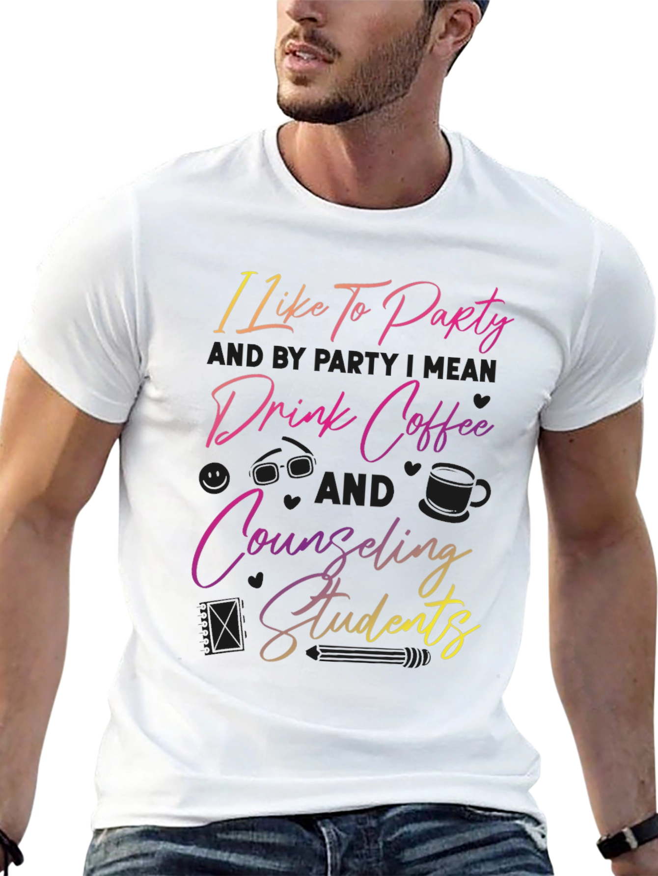 Counseling Students Coffee Party T-Shirt