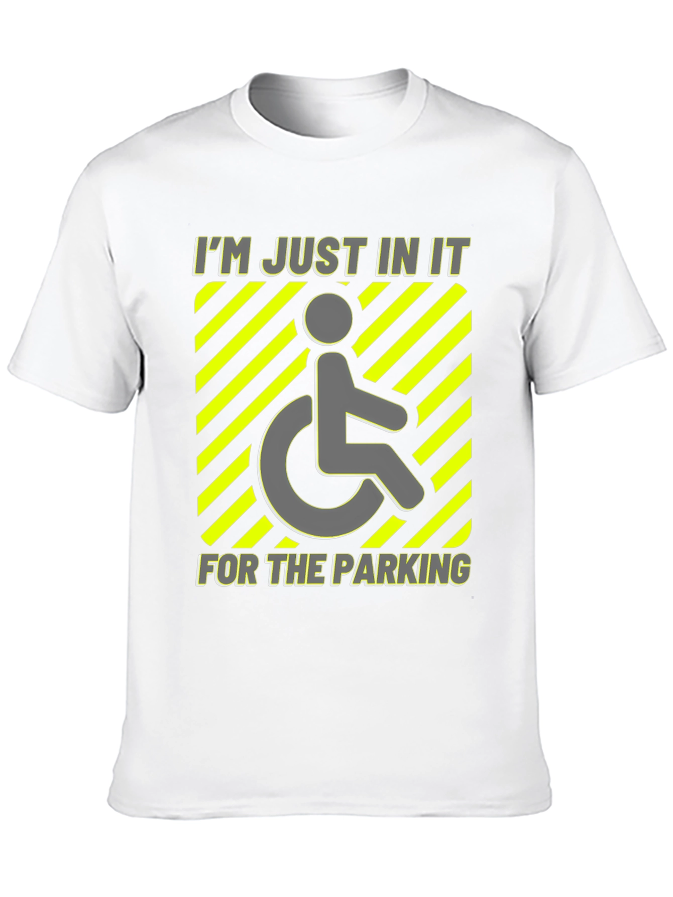 Handicap Parking Funny T-Shirt
