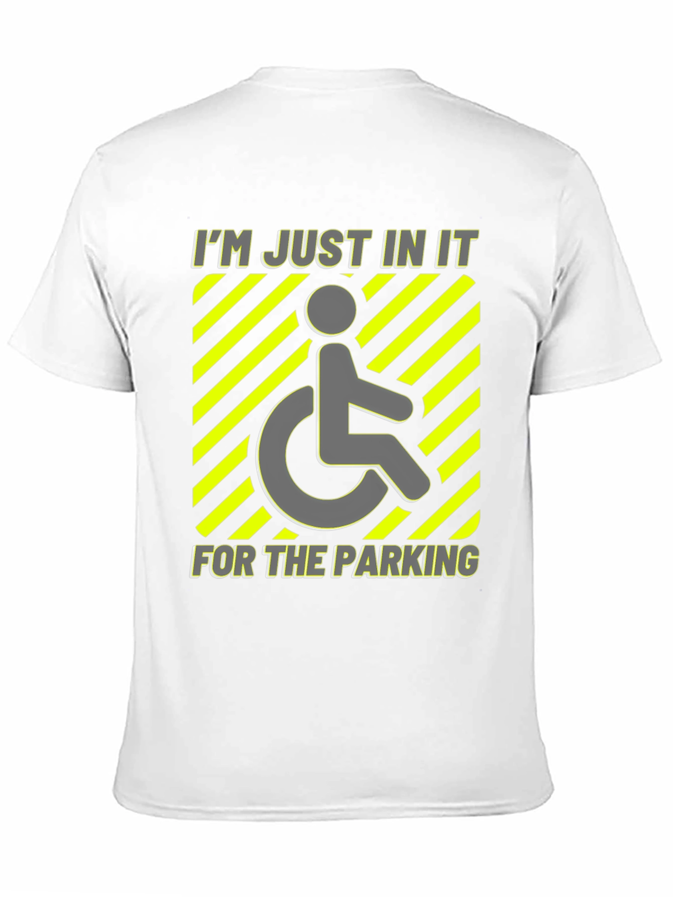 Handicap Parking Funny T-Shirt