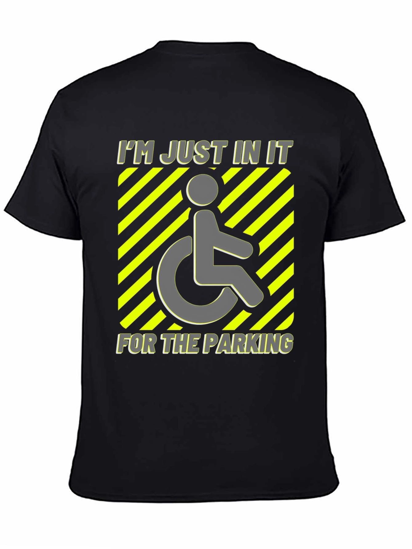 Handicap Parking Funny T-Shirt
