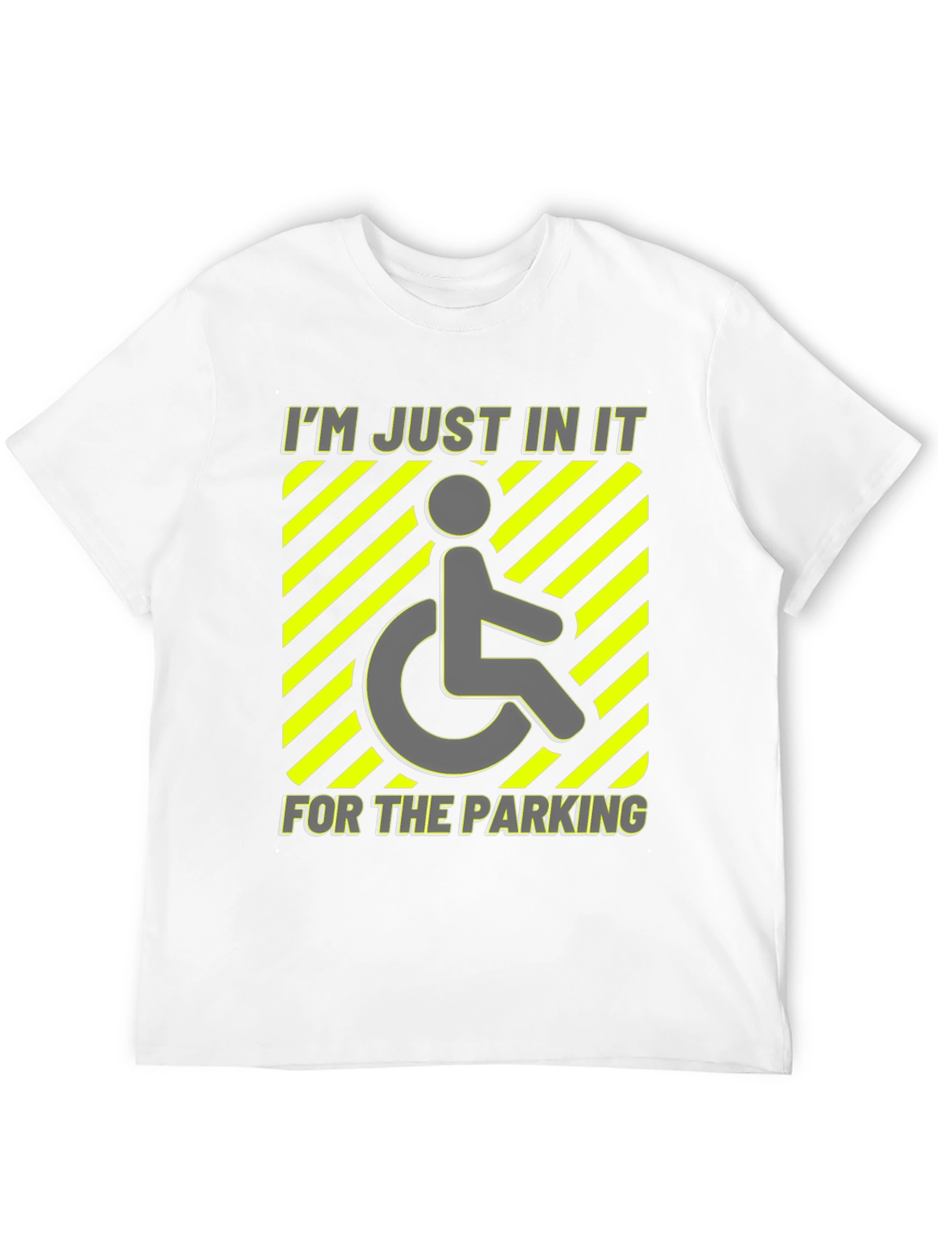 Handicap Parking Funny T-Shirt