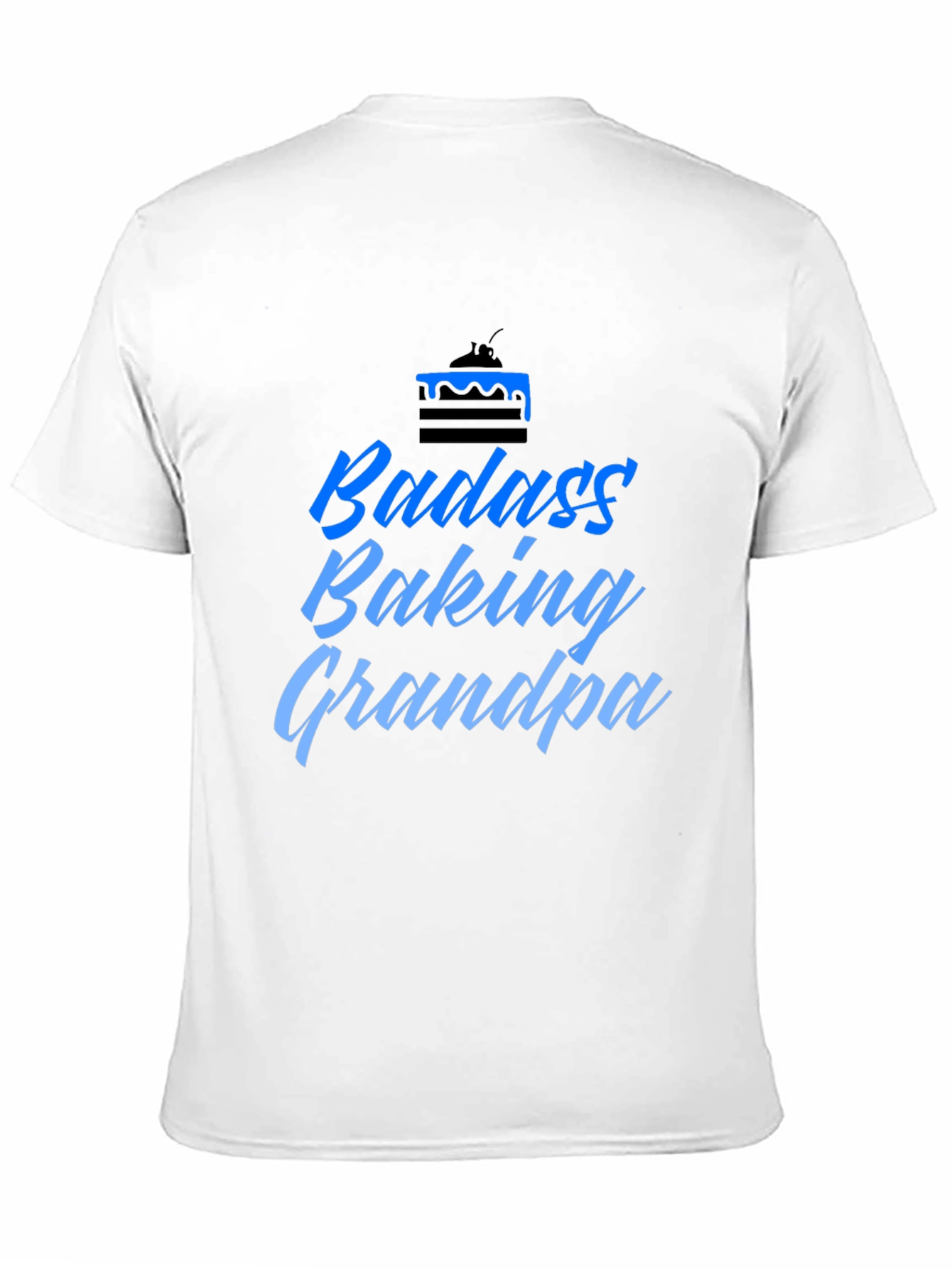 Badass Baking Grandpa T-Shirt - Novelty Gift Idea