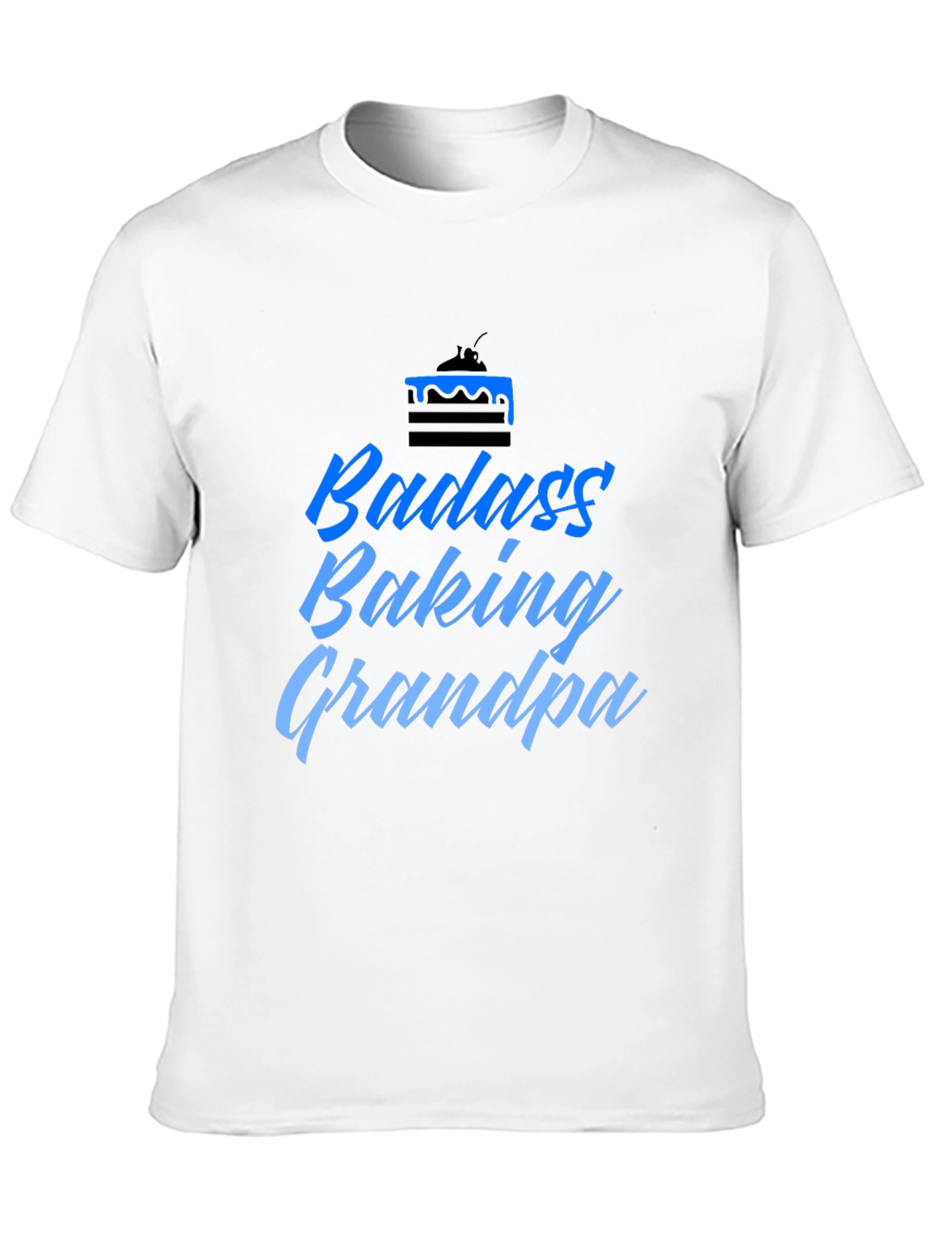 Badass Baking Grandpa T-Shirt - Novelty Gift Idea