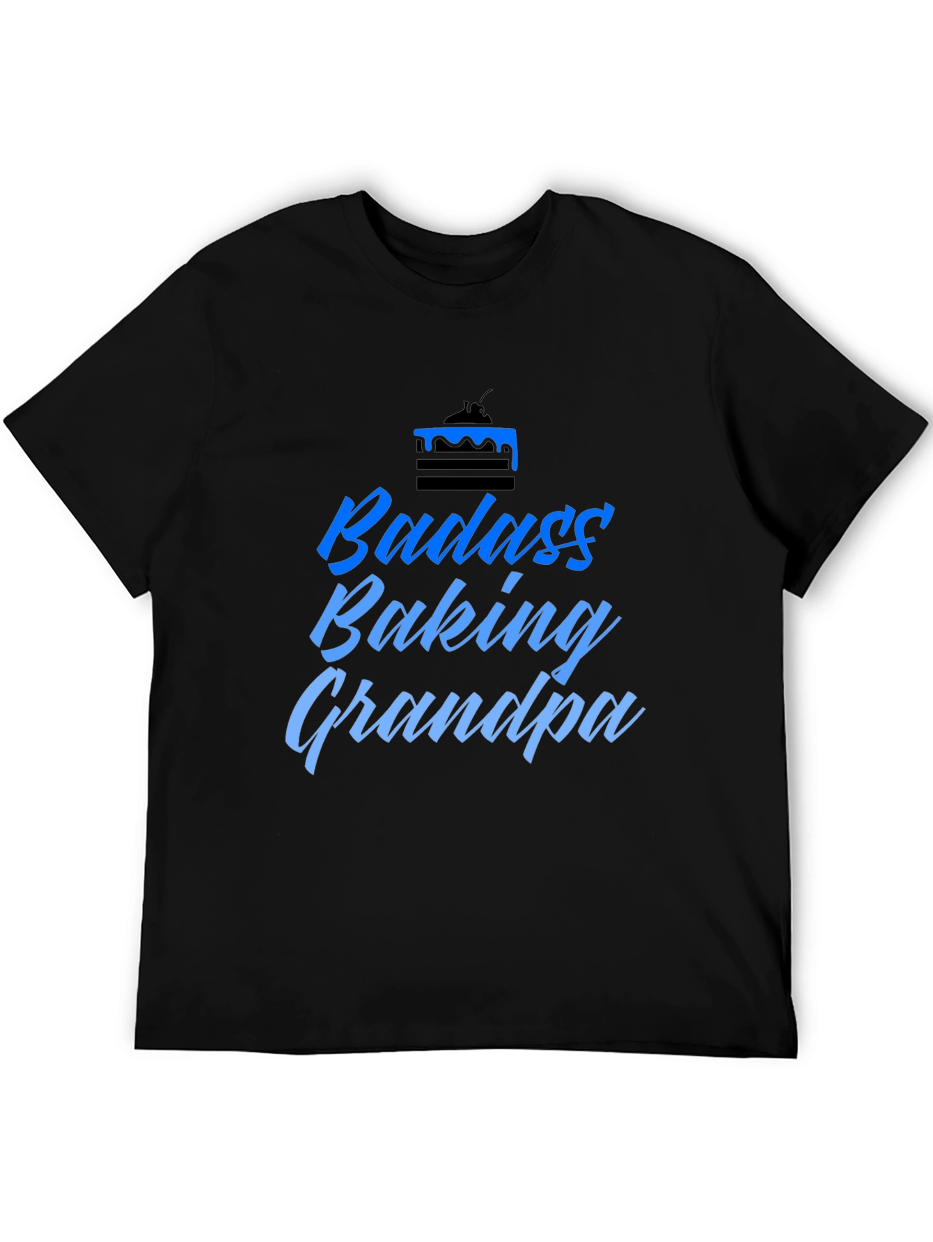 Badass Baking Grandpa T-Shirt - Novelty Gift Idea