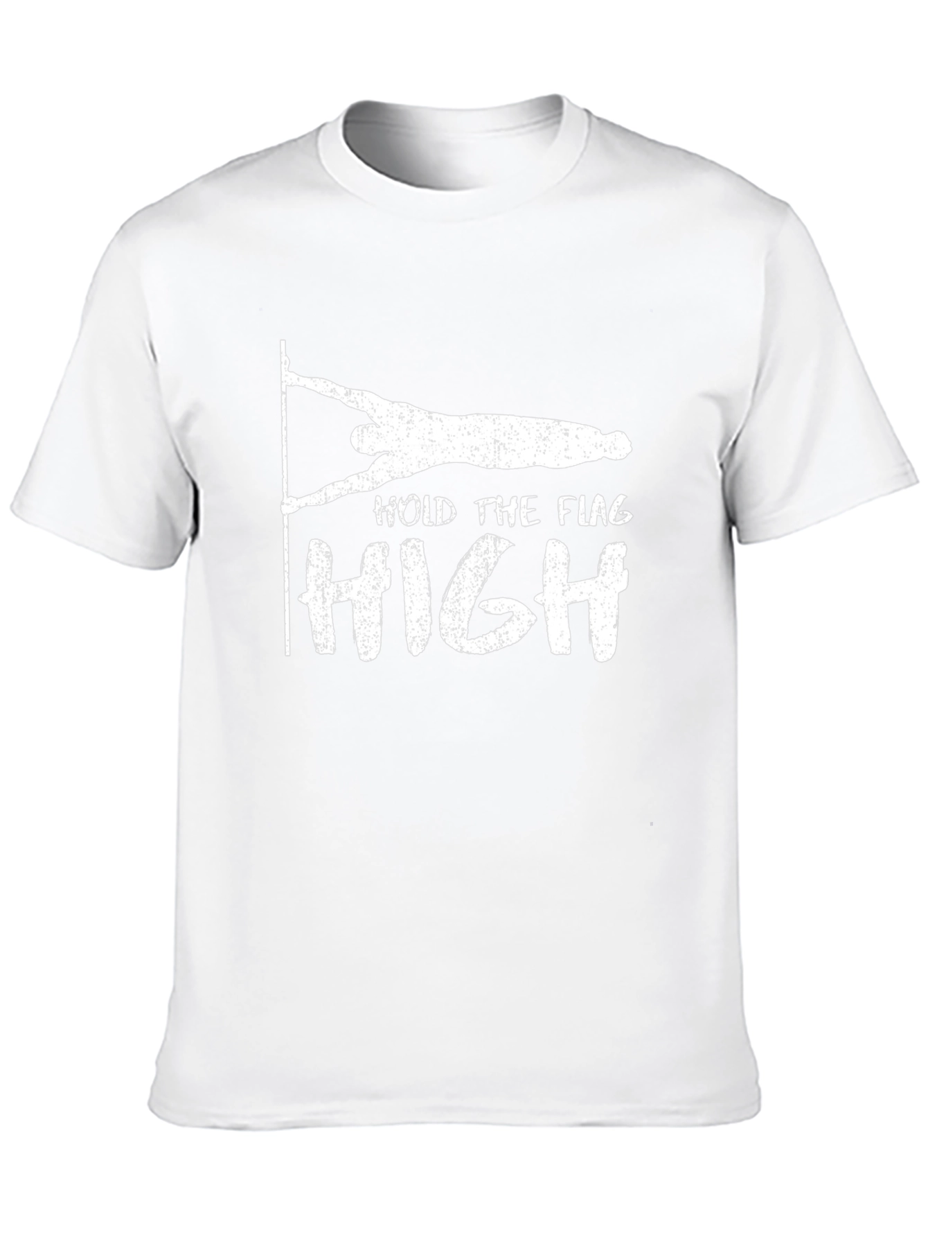Hold the Flag High Graphic Tee - Black