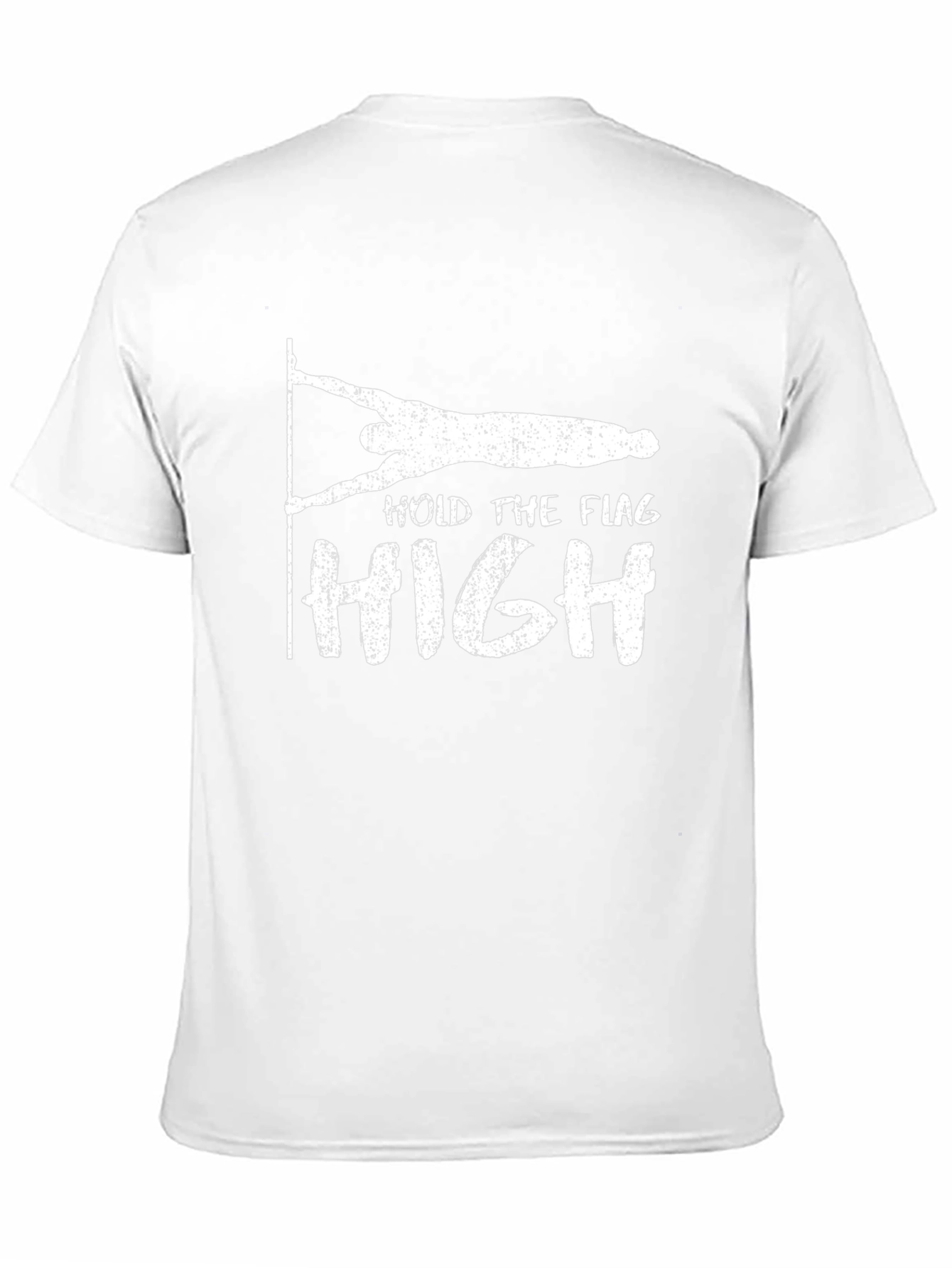 Hold the Flag High Graphic Tee - Black