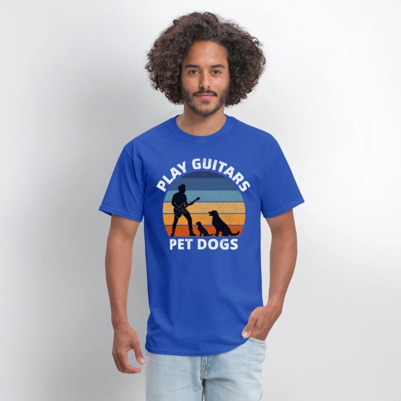 Play Guitars Pet Dogs Music Musician Bassist Funny