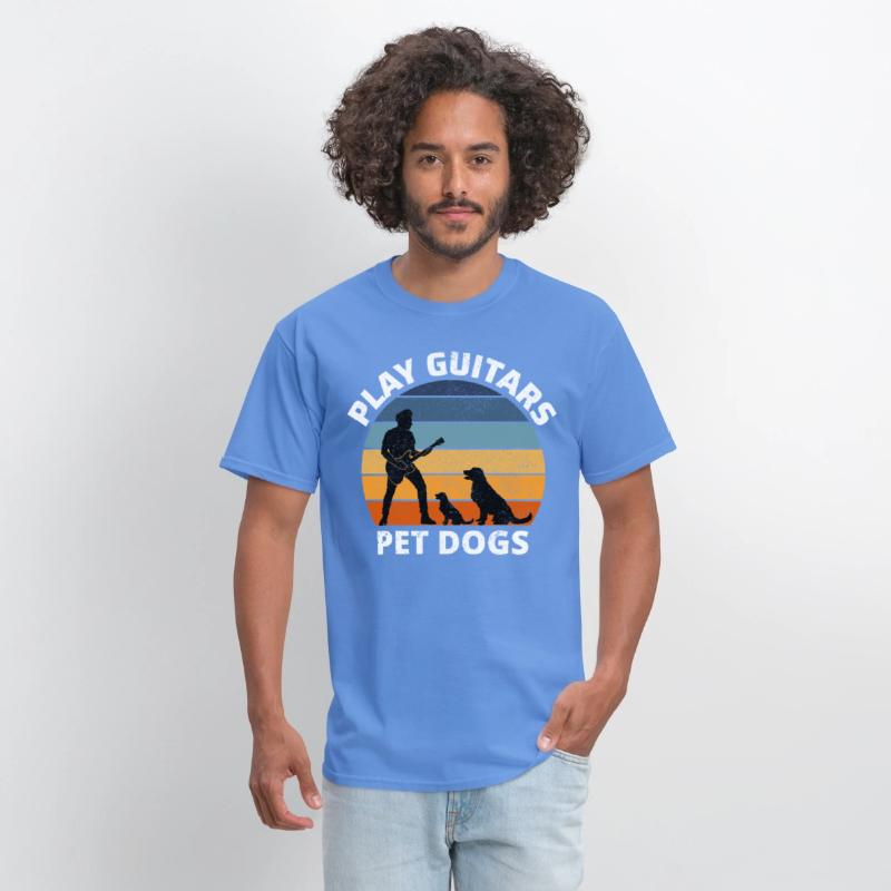 Play Guitars Pet Dogs Music Musician Bassist Funny
