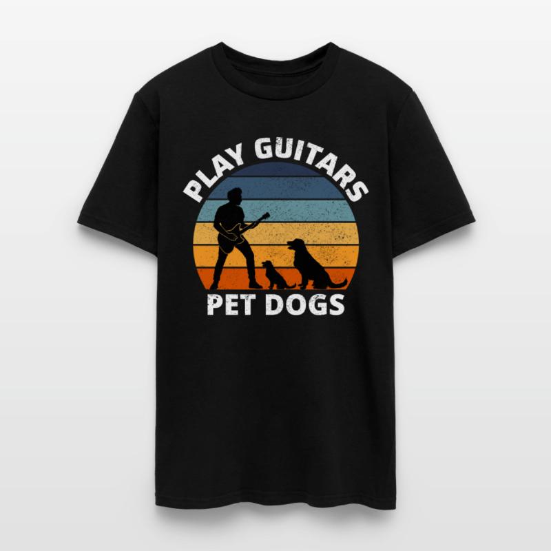 Play Guitars Pet Dogs Music Musician Bassist Funny