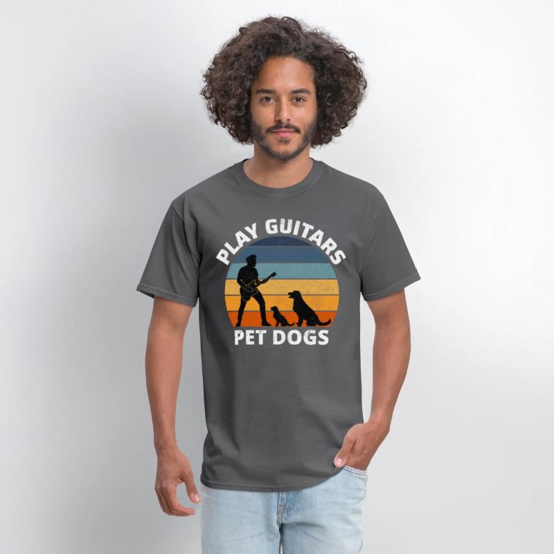 Play Guitars Pet Dogs Music Musician Bassist Funny