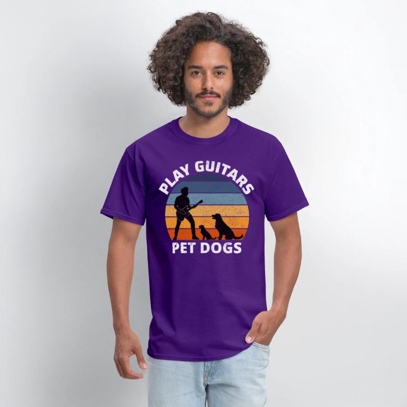 Play Guitars Pet Dogs Music Musician Bassist Funny