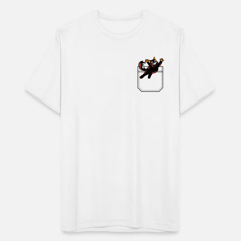 Playful Halloween Cat Pocket Design