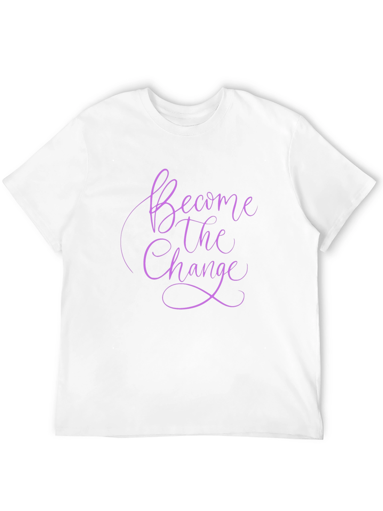 Become The Change Graphic Tee - Stylish Black T-Shirt
