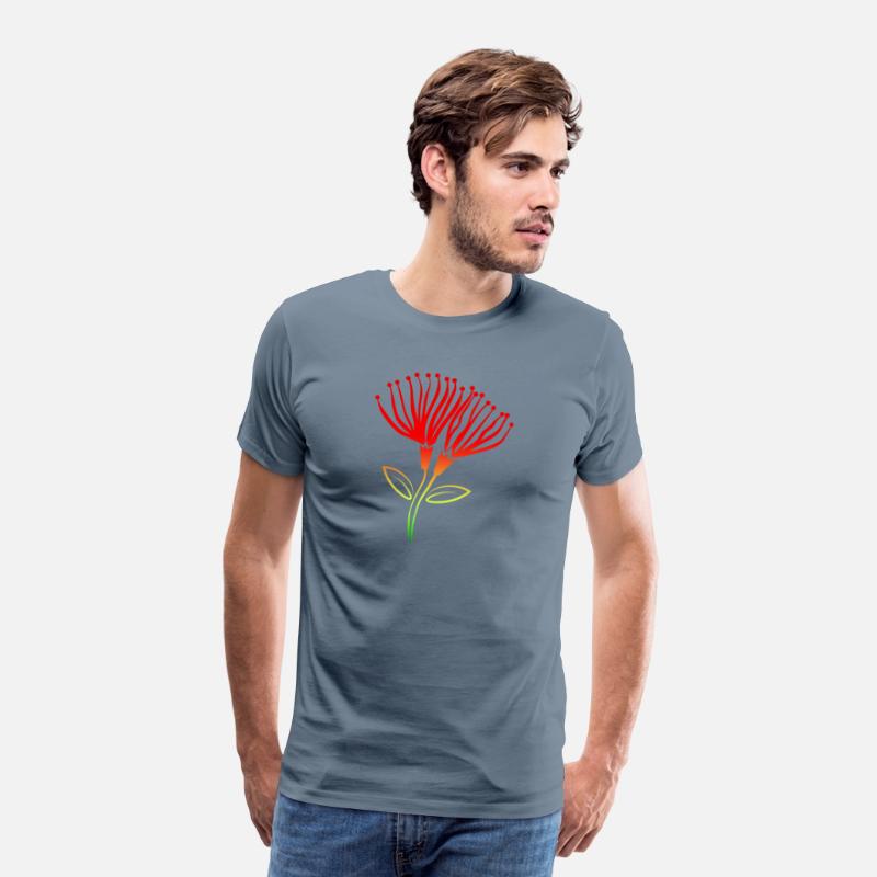 Pohutukawa New Zealand Flower Tattoo Gift Idea
