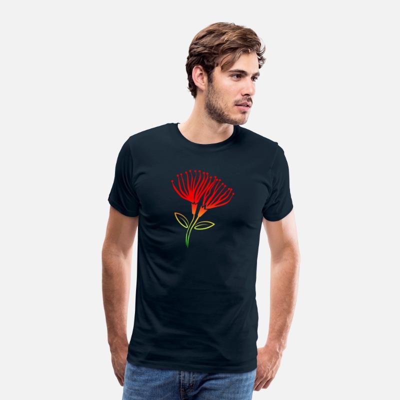 Pohutukawa New Zealand Flower Tattoo Gift Idea