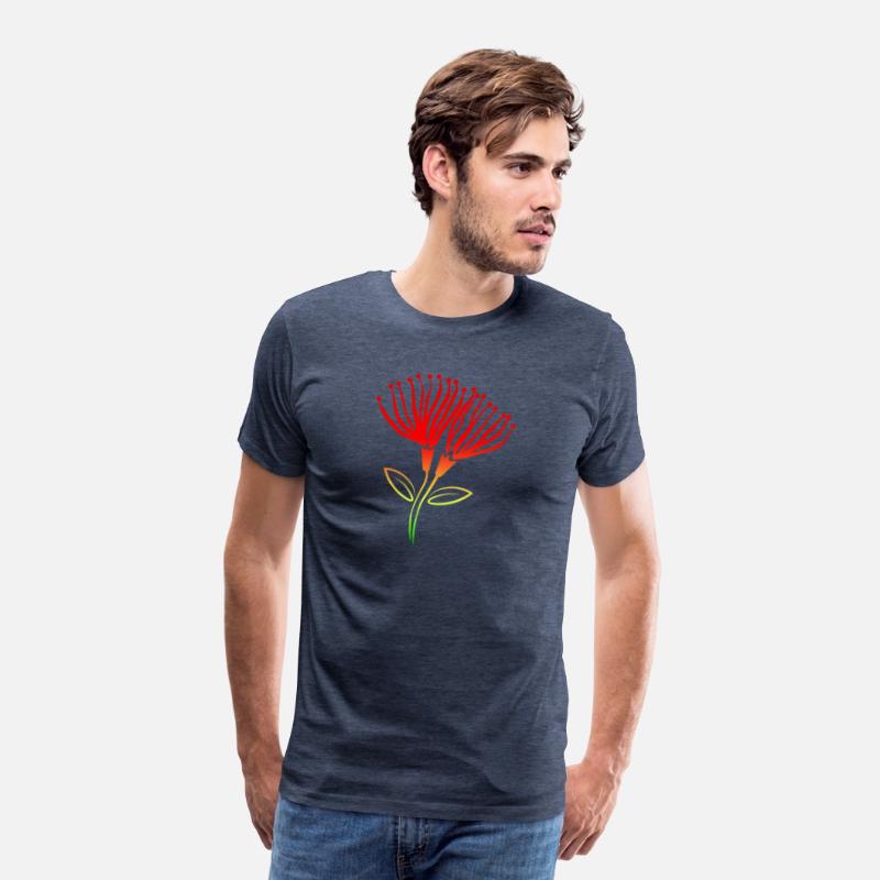 Pohutukawa New Zealand Flower Tattoo Gift Idea
