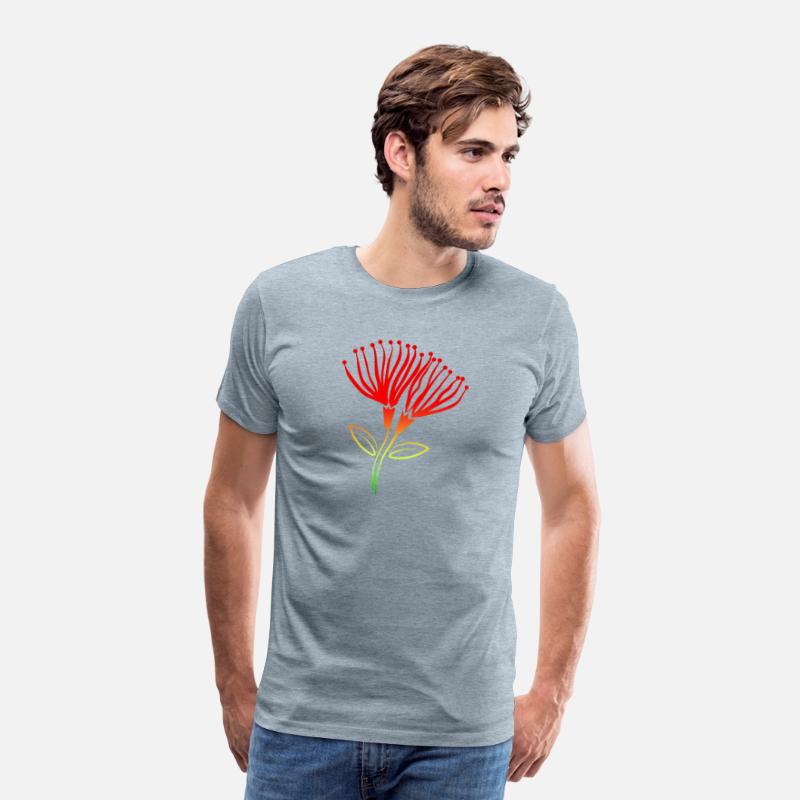 Pohutukawa New Zealand Flower Tattoo Gift Idea