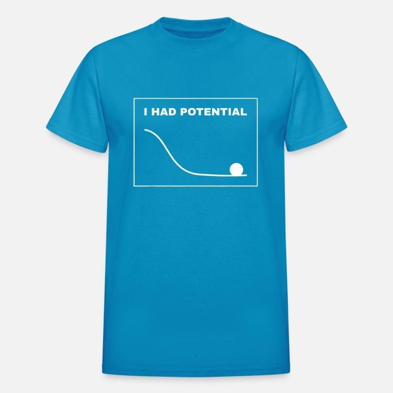 Potential Funny Graph Line Graphic