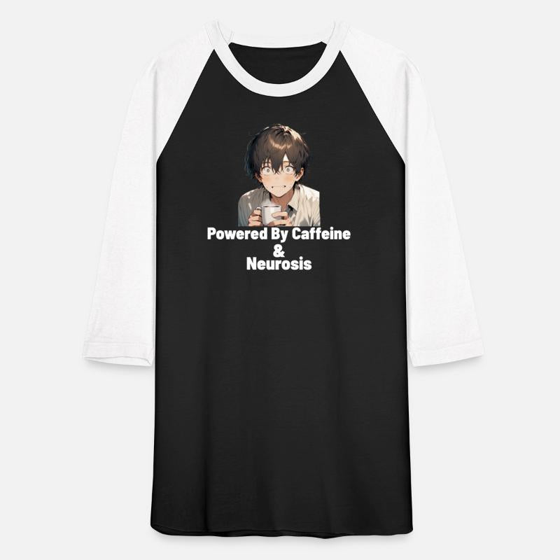 Powered By Caffeine, Funny Social Anxiety Shirt