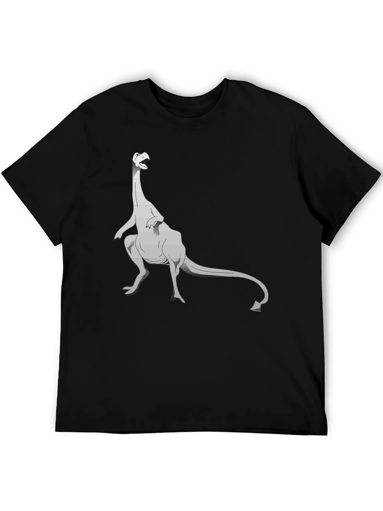 Dinosaur Graphic Tee - Classic Black T-Shirt