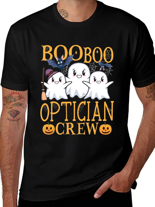 Boo Boo Optician Crew Halloween T-Shirt