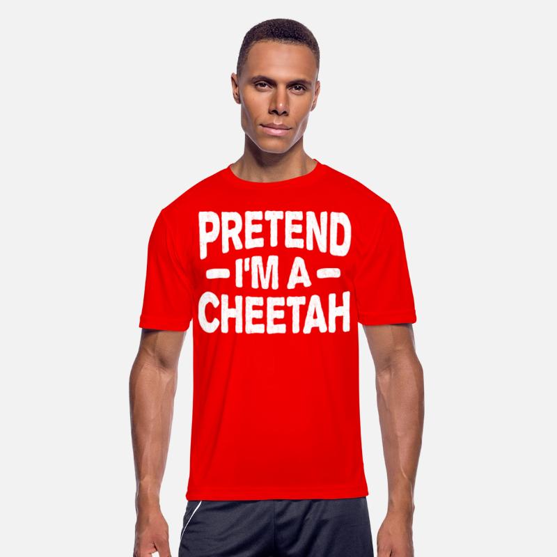 Pretend I'm A Cheetah Easy Lazy Halloween Costume