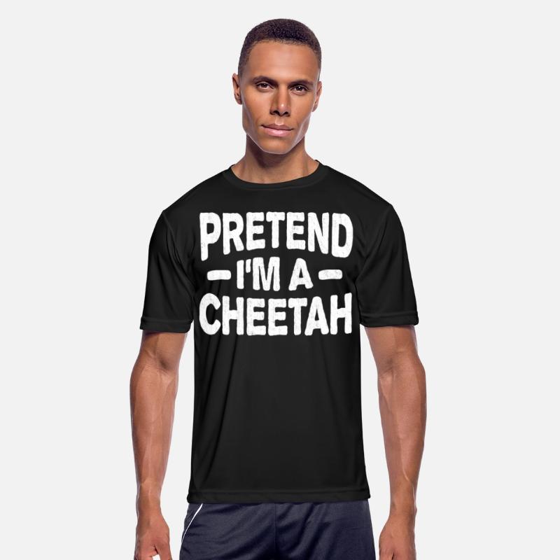 Pretend I'm A Cheetah Easy Lazy Halloween Costume