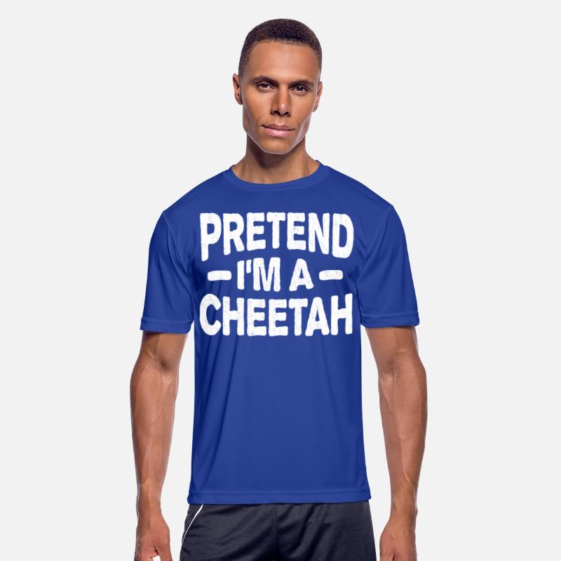Pretend I'm A Cheetah Easy Lazy Halloween Costume