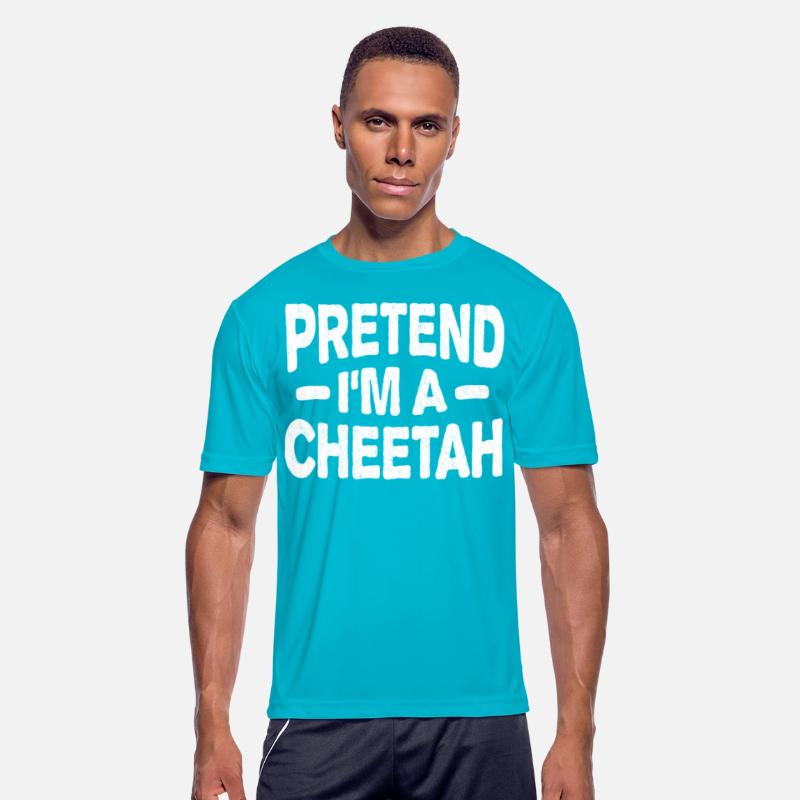 Pretend I'm A Cheetah Easy Lazy Halloween Costume