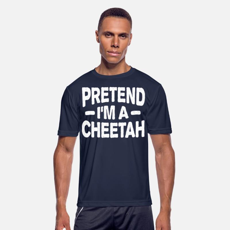 Pretend I'm A Cheetah Easy Lazy Halloween Costume