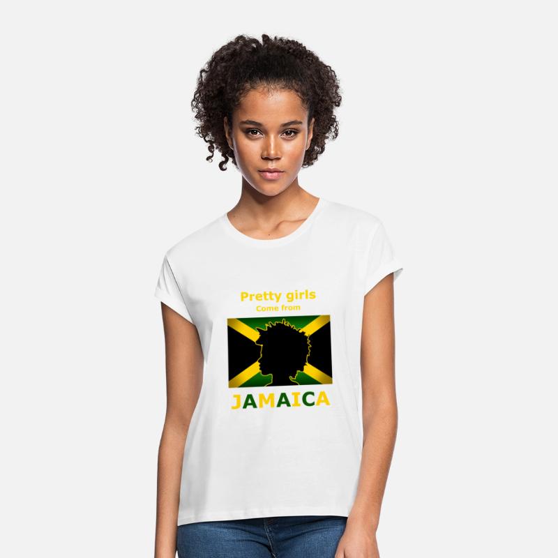 Pretty Girls Come From Jamaica Flag