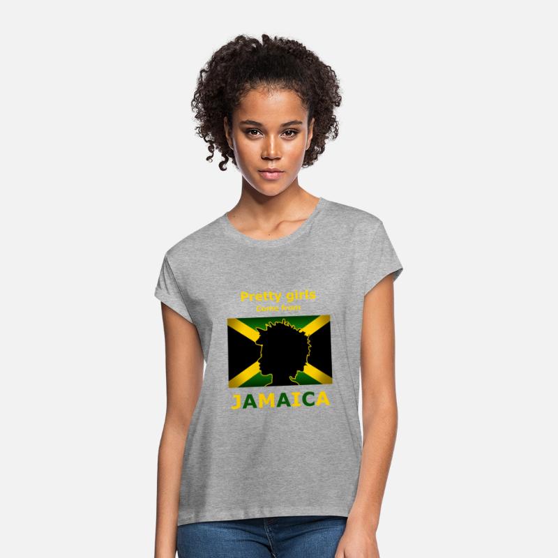 Pretty Girls Come From Jamaica Flag
