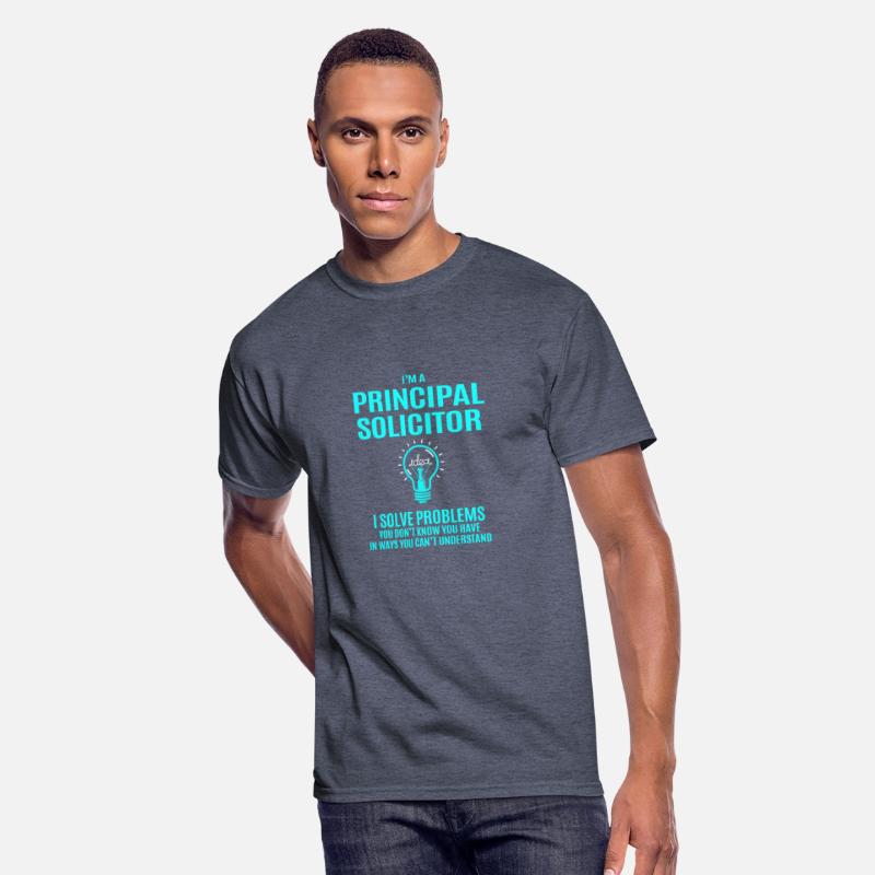 Principal Solicitor T Shirt - I Solve Problems Gif