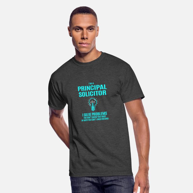 Principal Solicitor T Shirt - I Solve Problems Gif