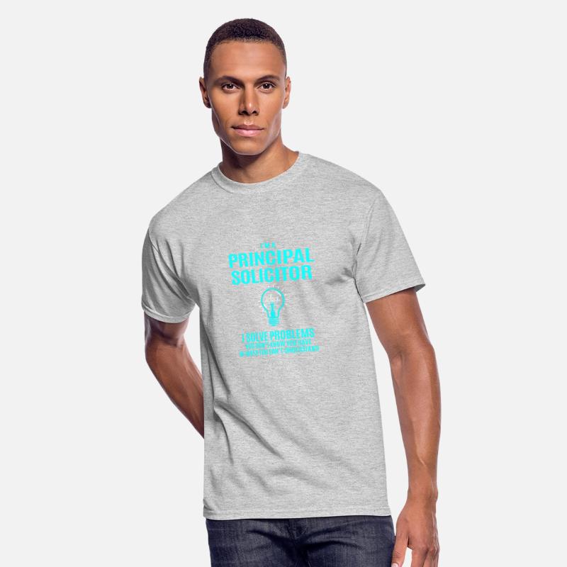 Principal Solicitor T Shirt - I Solve Problems Gif