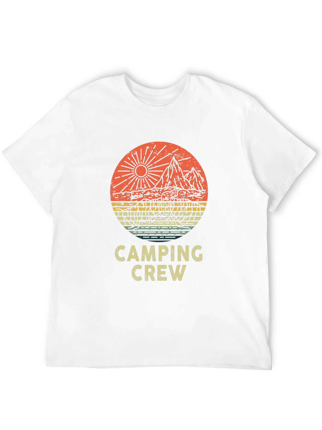 Camping Crew Graphic Tee - Adventure Awaits!