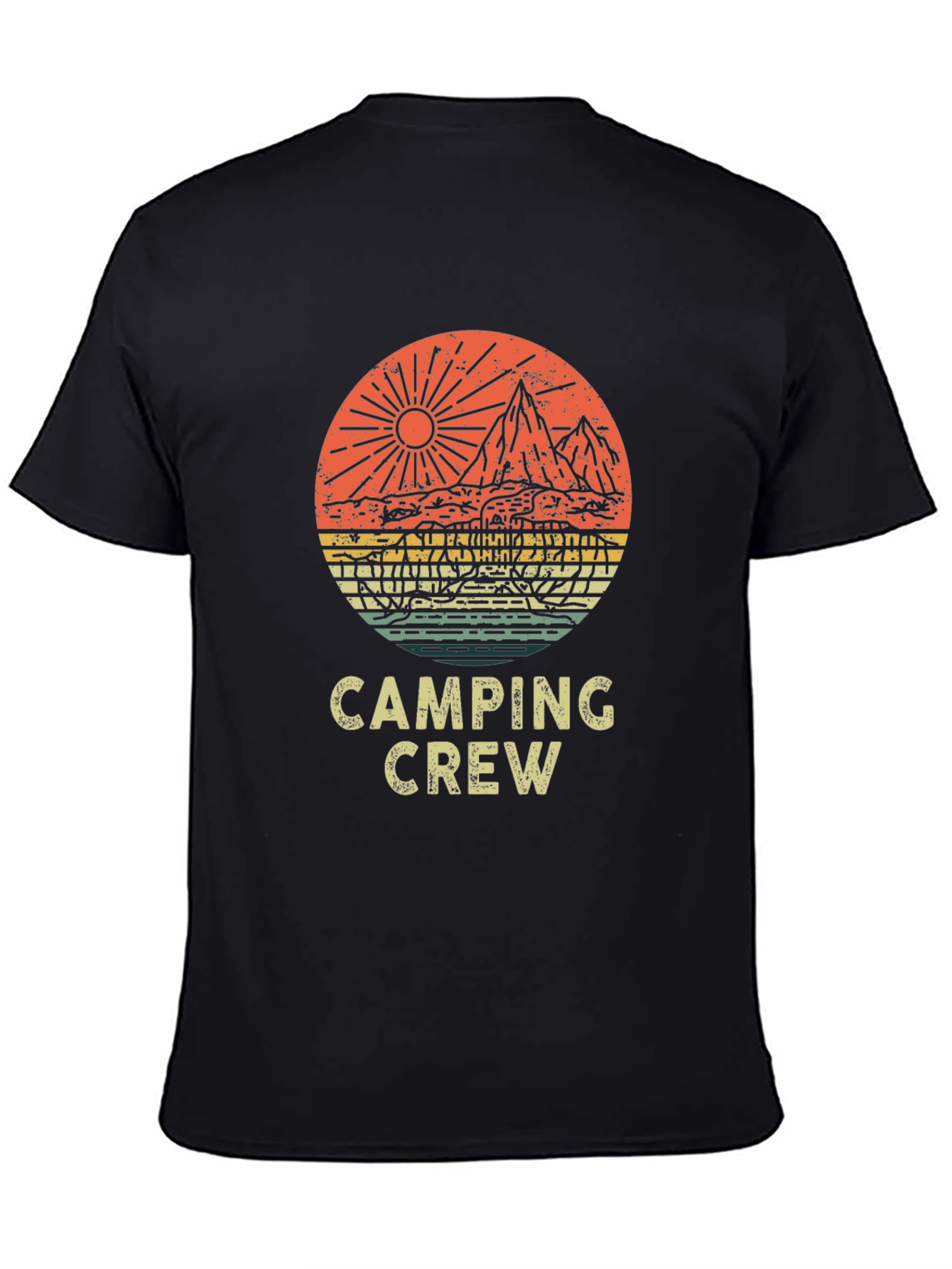 Camping Crew Graphic Tee - Adventure Awaits!