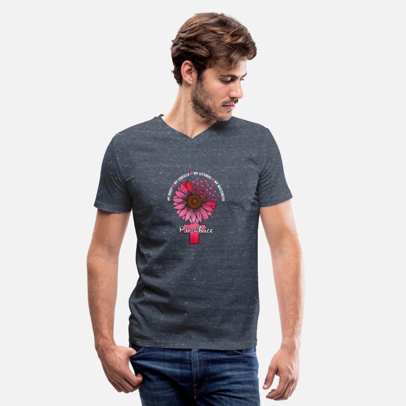 Pro Choice My Uterus My Choice Pink Sunflower Fist
