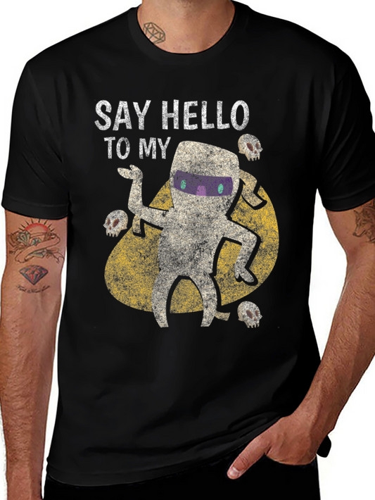 Say Hello to My Mummy T-Shirt - Halloween