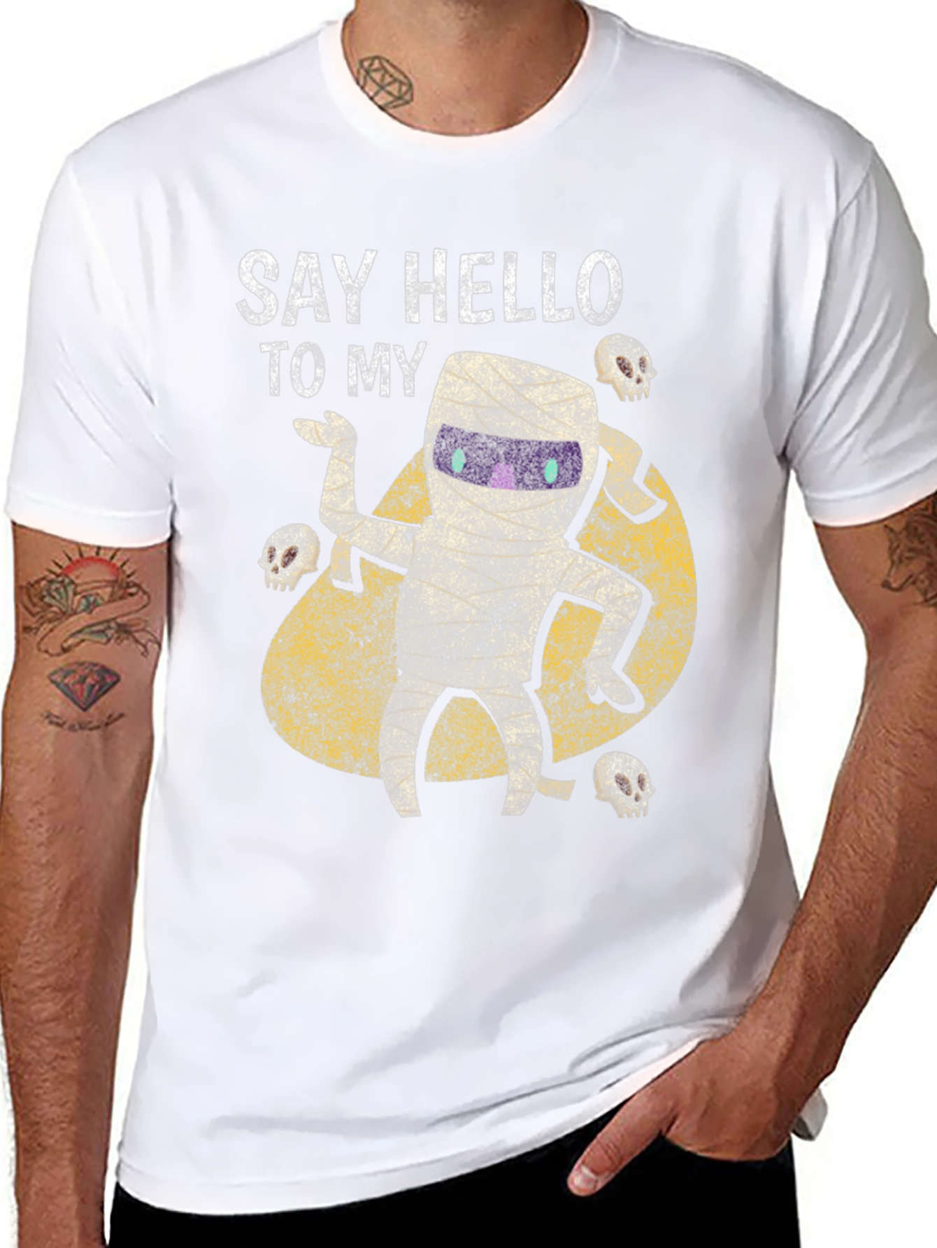Say Hello to My Mummy T-Shirt - Halloween