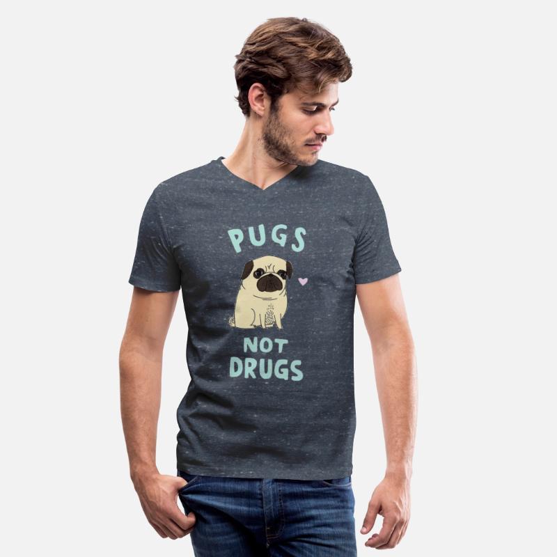 Pugs Not Drugs T Shirt