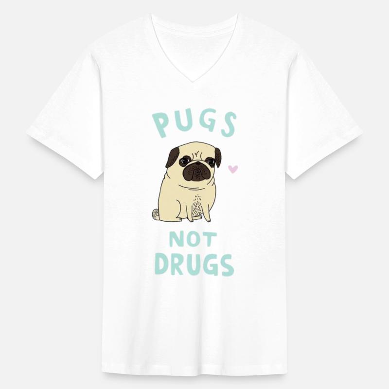 Pugs Not Drugs T Shirt