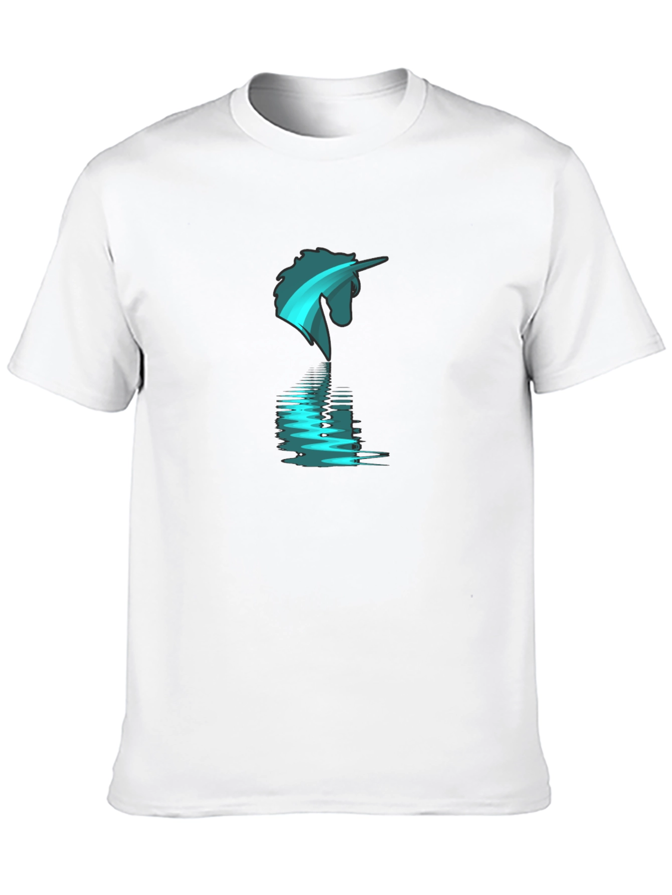 Unicorn Reflection Graphic T-Shirt