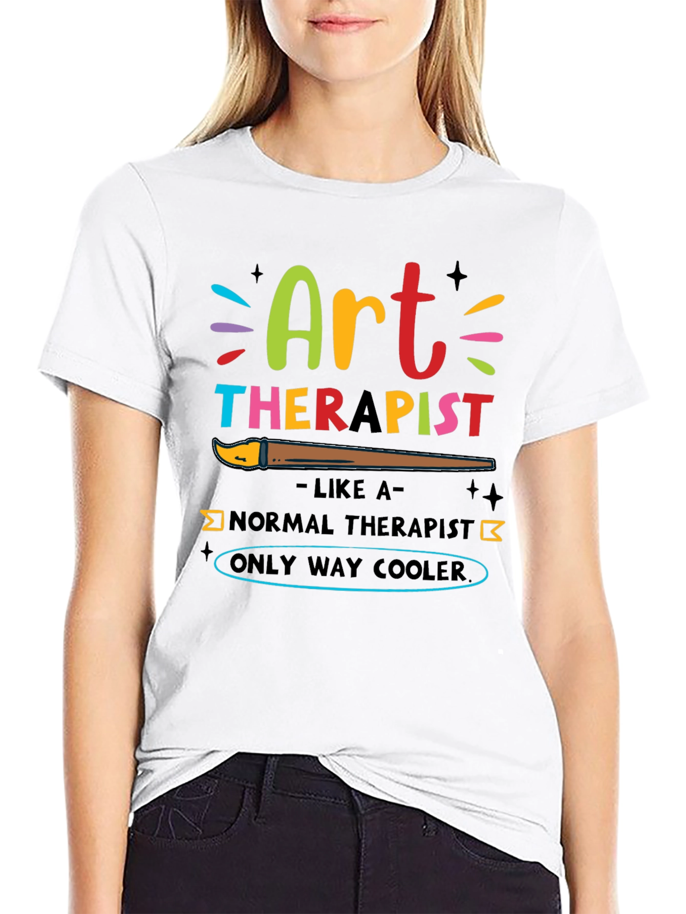 Art Therapist T-Shirt - Funny & Cool Design