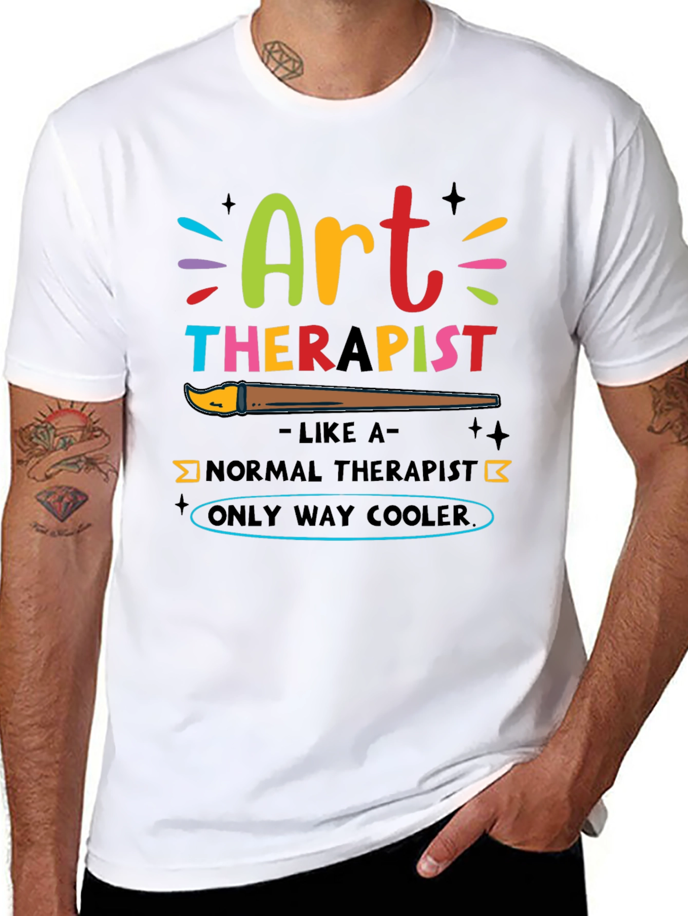 Art Therapist T-Shirt - Funny & Cool Design