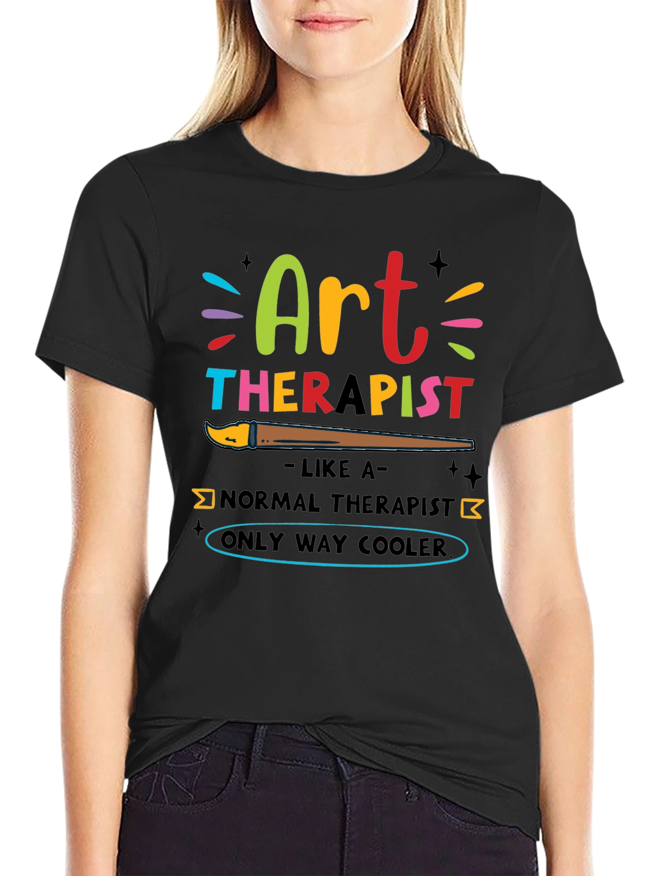 Art Therapist T-Shirt - Funny & Cool Design