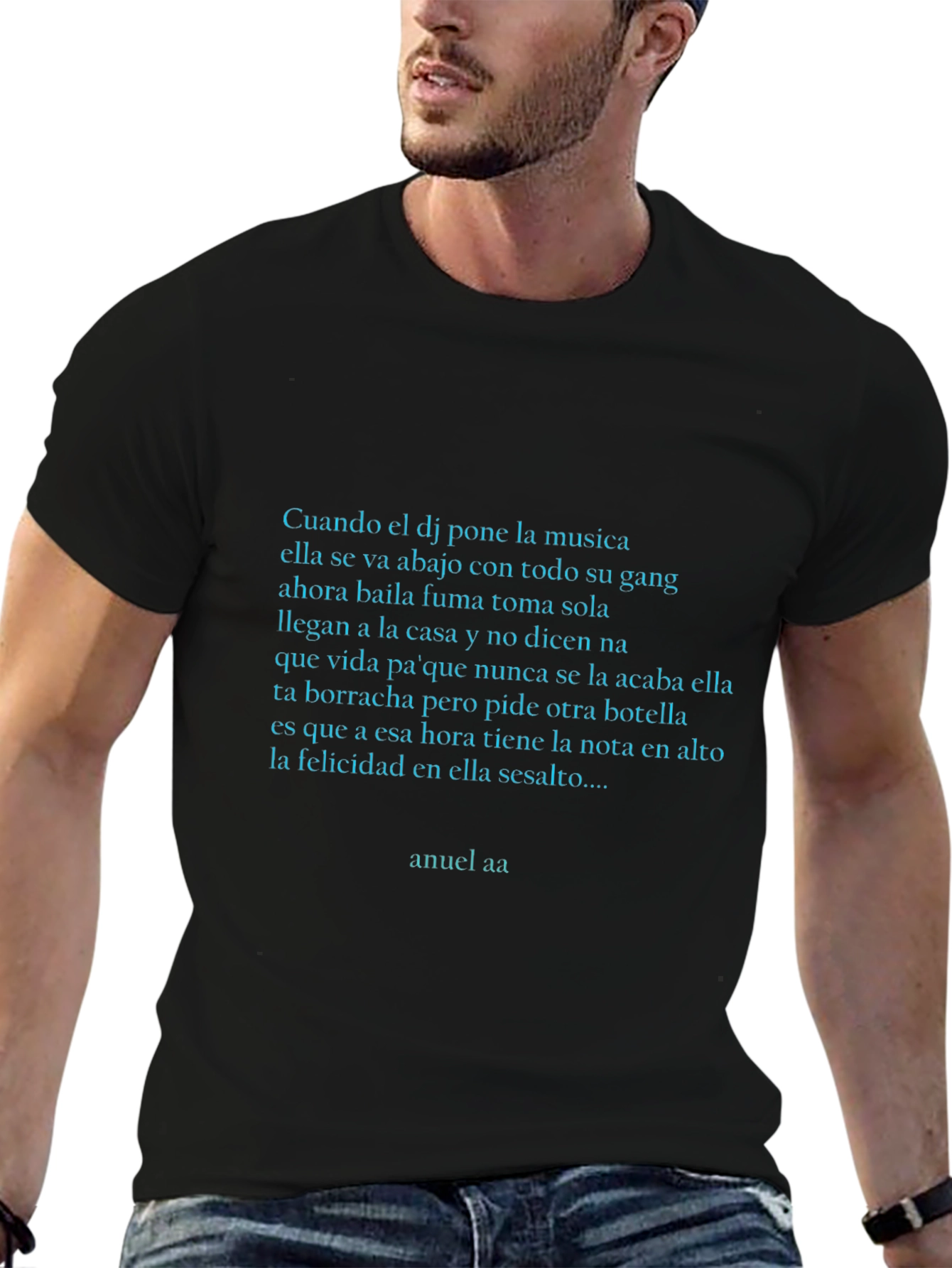 Anuel AA Lyric Tee - Urban Style