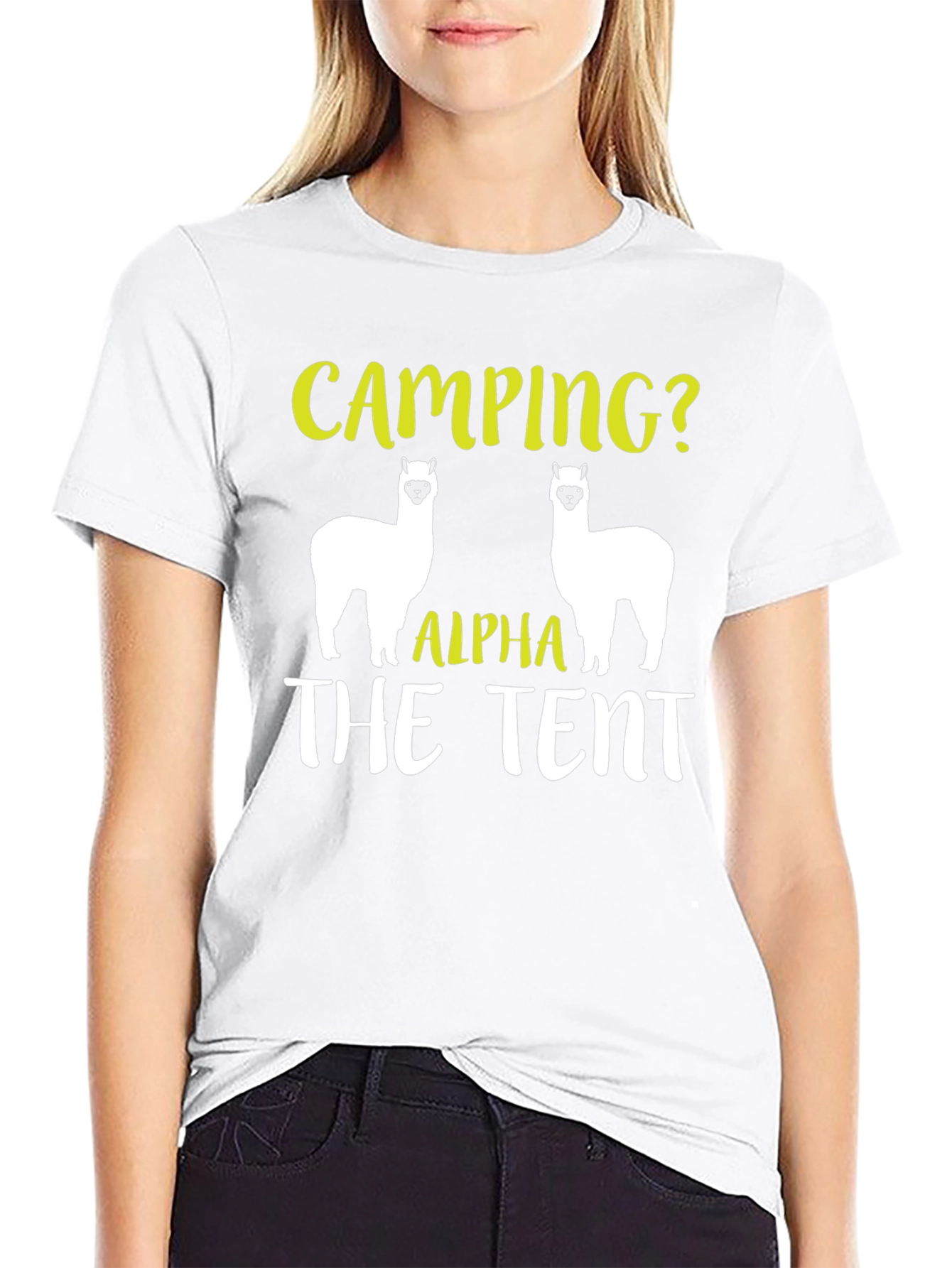 Camping? Alpha The Tent T-Shirt