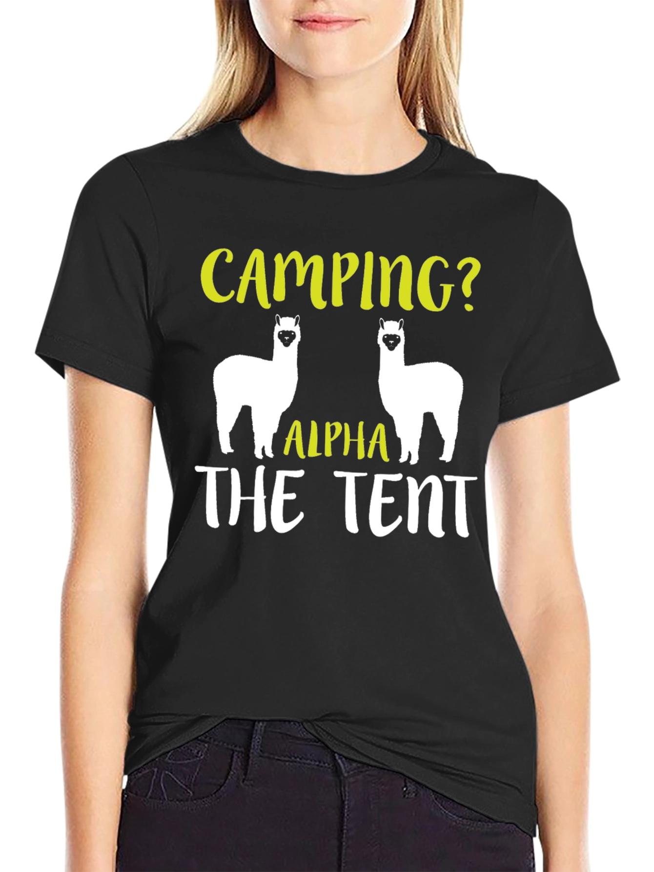 Camping? Alpha The Tent T-Shirt