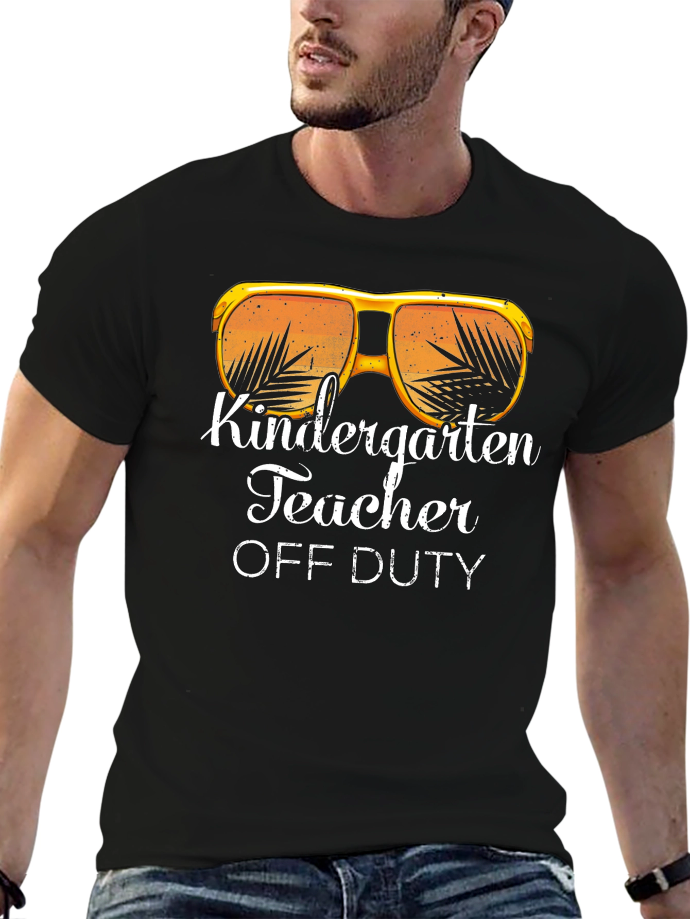 Kindergarten Teacher Off Duty Graphic Tee